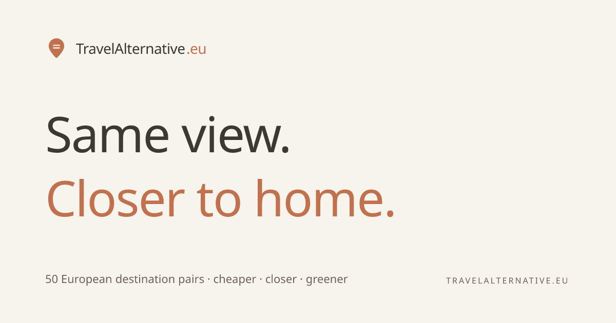 TravelAlternative.eu — Same view. Closer to home.